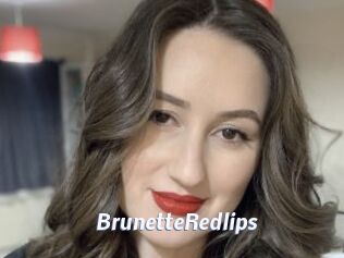 BrunetteRedlips