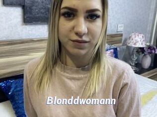 Blonddwomann
