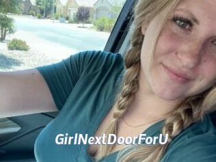 GirlNextDoorForU