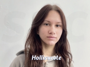 Holliswrote