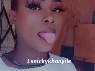 Lsnickykhanyile
