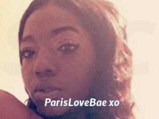 ParisLoveBae_xo