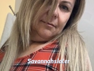 Savannahslater